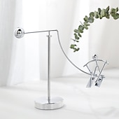 tanie Posągi-Stalowa rzeźba równoważąca, zabawka do balansowania, sztuka kinetyczna, zabawka do balansowania, nauka dekompresyjna, psychologia, dekoracja biura domowego, zabawka na biurko