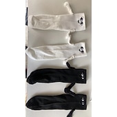 abordables calcetines caseros-Calcetines magnéticos navideños de edición invernal, medias navideñas rojas con diseño de bufanda, calcetines decorativos magnéticos con forma de ojo grande para sujetar las manos, decoración festiva de Navidad y Halloween.