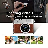 cheap Camera &amp; Photo-Retro thumb-sized camera for students portable high-definition CCD digital camera for taking photos and videos on the go