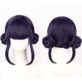 levne Anime paruky-Paruka Rumi pro cosplay, anime, kostým Zoey Mira, paruky s dlouhými rovnými vlasy pro ženy, halloweenské doplňky, rekvizity