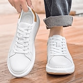 billiga Herrsneakers-Vita herrsneakers - stilren och mångsidig, för aktiva herrar inom sport och vardagsbruk