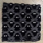 お買い得  ハロウィンの寝室-ハロウィンゴーストのぬいぐるみ枕カバー、ソファ、カウチ、リビングルームのお祝いのホームデコレーション用の3D装飾クッションケース