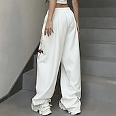 economico Pantaloni da Corsa &amp; Collant-Per donna Pantaloni a gamba larga Pantaloni sportivi della tuta Pantaloni sportivi da salotto Tasca Vita Alta Pantaloni Palestra Athleisure Allenamento Primavera Autunno Di tendenza All'aperto