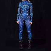 tanie Z nadrukiem-Wzorzyste garnitury Zentai Kostium Cosplay Body Drukowanie Strój karnawałowy Kombinezon zentai Męskie Damskie Dla chłopców seksowny kostium Halloween Kostium na Spektakl Impreza Bal maskowy Dla
