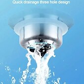 Недорогие Гаджеты для ванной-2 шт. выдвижной сливной заглушки из нержавеющей стали для мойки – нажимной фильтр-пробка, антизасорный, универсальный фильтр для кухонной раковины