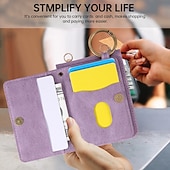 cheap Samsung Cases-Phone Case For Samsung Galaxy Z Flip 7 Z Flip 6 Z Flip 5 Z Flip 4 Back Cover with Lanyard Support Wireless Charging Kickstand Retro TPU PU Leather