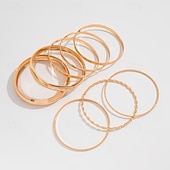 cheap Bracelets &amp; Bangles-Women's Bracelet Bangles Thick Chain Ball Fashion Alloy Bracelet Jewelry White / Gold For Holiday Date Birthday