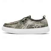 abordables Baskets-Baskets décontractées bleues pour hommes avec un design dégradé, chaussures à lacets confortables pour le streetwear, l&#039;université et les tenues quotidiennes