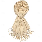 abordables Châles-Écharpe pashmina douce et soyeuse Achillea pour femmes, châle enveloppant pour robes de soirée, demoiselles d&#039;honneur, mariages &amp;vêtements de tous les jours