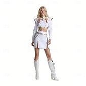 cheap Women's Costumes-Korean Idol Inspired Idol Pop Star Costume Fancy Dress Virtual Idol for Women's Adults Halloween Carnival Performance Comic Con Anime Expo