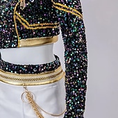  مستوحى من المعبود الكوري محبوب الجماهير نجم البوب كوستيوم أزياء فنتازيا المعبود الافتراضي for نسائي للفتيات بالغين للأطفال عيد الرعب مهرجان أداء كوميك كون معرض الأنمي