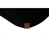 זול סוודרים וקרדיגנים אליטיסטיים לגברים-בגדי ריקוד גברים סוודר סוודר לִסְרוֹג חולצות רגילות סרוג כפתורים צבע אחיד צווארון מתקפל וינטאג' יום יומי בית הספר בית ביגוד אביב סתיו שחור חאקי S M L