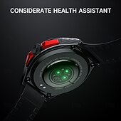 abordables Relojes inteligentes-LOKMAT COMET 2 PRO Reloj inteligente 1.46 pulgada Smartwatch Reloj elegante Bluetooth Podómetro Recordatorio de Llamadas Seguimiento de Actividad Compatible con Android iOS Mujer Hombre Larga espera