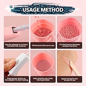 cheap Skin Care Tools-Silicone Portable Wax Hair Removal Machine Wax Heater Depilatory High Temperature Resistant