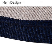 cheap Men&#039;s Pullover Sweater-Men&#039;s Pullover Sweater Jumper Knit Sweater Ribbed Knit Regular Tops Knitted Stripe Quarter Zip Fashion Basic Vacation Daily Wear Clothing Apparel Fall Winter Navy Blue Green S M L