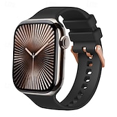 Недорогие Ремешки для часов Apple-Спортивный ремешок, совместимый с Apple Watch, 38 мм, 40 мм, 41 мм, прочная металлическая застежка, регулируемый силиконовый ремешок, сменный ремешок для iwatch ultra 2 серии 9, 8, 7, se, 6, 5, 4, 3,