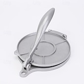 economico Utensili da cucina-macchina per tortillas manuale in lega di alluminio, modellatrice per pasta di mais, utensile per pancake, gadget da cucina per cucinare in casa