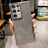 Недорогие Чехлы для Samsung-телефон Кейс для Назначение SSamsung Galaxy S25 S25 Edge S24 S24 ФЭ S23 Ultra Plus S22 Плюс Ультра A55 5G А35 5G A25 A15 Кейс на заднюю панель Блеск Блеск Блестящий Защита от удара Градиент цвета