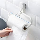 お買い得  バスルームオーガナイザー-taili タオルラック ロールペーパー収納ホルダー、収納ロールスタンド トイレットペーパーホルダー、ティッシュ収納棚 トイレットペーパーホルダー パンチングなし、キッチン装飾およびアクセサリー
