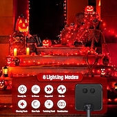 levne Solární řetězec světla-2 ks 10M/33FT 100 LED Korálky Venkovní IP44 Voděodolné Solární Fairy Světelný Řetěz Halloween Svatební Valentýna Dvůr Trávník Zahrada Festivalová Atmosféra Dekorace Měděný Drát Světlo