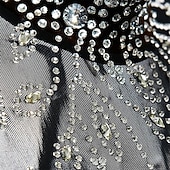 halpa Taitoluistelupuvut-naisten taitoluistelupuku tytöille mustat strassit kilpailutanssiasut