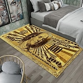abordables Tapis et carpettes-tapis créatif en forme de dollar, tapis de sol au design monétaire pour la cuisine, la chambre, la table de chevet, l'entrée et la décoration de la maison