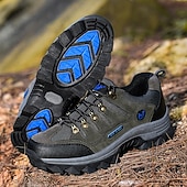 cheap Hiking Boots-Men's Durable Hiking Shoes with Anti-Slip Sole, Shock-Absorbing Outdoor Trekking Sneakers for Climbing, Camping and Travel