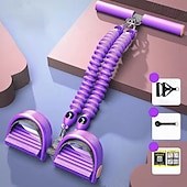 economico Accessori ausiliari-Fune di tensione multifunzione Allenamento dimagrante per addome, vita, braccia e gambe Semplice Elastico Per Pilates Yoga