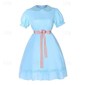 halpa Halloween-Aave kaksoset Halloween Cosplay-Asut Naamiaisasu Hohto Cosplay Lasten Aikuisten Naisten Halloween Karnevaali Naamiaiset Juhlat Helppoja Halloween-asuja Pukeudu