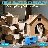 cheap DIY Art-1pc DIY Cat Scratch Board Cutter Tool - Manual Cardboard Cutting Device with Sharp Edge Creation for Scratch Boards, Boxes, Gift Decorations - Safe for Cats, Easy-to-Use Household Crafting Tool