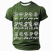 お買い得  メンズおもしろTシャツ-メンズ面白いグラフィックTシャツ数式とスティックフィギュアの数学グラフ | 科学ユーモアアパレル