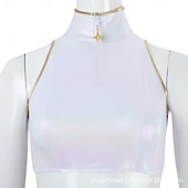  Inspirado em ídolos coreanos Ídolo Estrela pop Ocasiões Especiais Fantasias Originais Ídolo Virtual for Mulheres Adulto Dia Das Bruxas Carnaval Espetáculo Comic Con Anime Expo