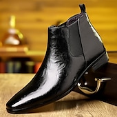 abordables Bottes de Chelsea-Bottines Chelsea marron pour homme – bottines élégantes pour le bureau, les réunions d&#039;affaires et les tenues formelles