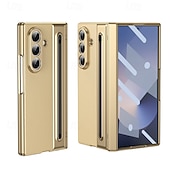 お買い得  サムスン用ケース-電話 ケース 用途 サムスンのギャラクシー Zフォールド7 Zフォールド6 Z Fold 5 Z Fold 4 バックカバー とスクリーンプロテクター 耐衝撃 レトロ風