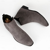 preiswerte Chelsea -Stiefel-Chelsea-Stiefel für Herren, Business-Casual-Stiefeletten zum Hineinschlüpfen für Büro und Alltag
