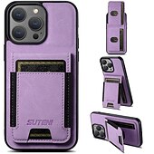 abordables Coques iPhone-téléphone Coque Pour iPhone 17 Pro Max 17 Air 16 16 Plus 16 Pro 16 Pro Max 15 15 14 Pro Max Plus 14 Plus 13 Pro Max Étui Portefeuille avec Support Emplacement Carte Antichoc Rétro TPU faux cuir
