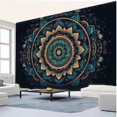 baratos Tapeçarias de Parede-tapeçaria Tapeçarias Mandala Geométrica Boêmio Quarto Sala de estar Dorm Decorações de parede de porta de fundo
