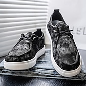 abordables Baskets-Baskets décontractées bleues pour hommes avec un design dégradé, chaussures à lacets confortables pour le streetwear, l&#039;université et les tenues quotidiennes