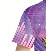 preiswerte Mädchen 3D Cartoon-K-Pop Demon Hunter, trendiges Anime-T-Shirt für Mädchen im Sommer, kurzärmelig, atmungsaktiv und bequem, bedrucktes Kindermode-T-Shirt, Freizeitkleidung, verspielter Stil, süßes Design, lustige