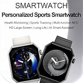 ieftine Ceasuri Smart-HC11 Ceas inteligent 1.95 inch Uita-te inteligent Bluetooth Pedometru Reamintire Apel Monitor de Activitate Compatibil cu Android iOS Dame Bărbați Standby Lung Rezistent la apă Control Media IP68