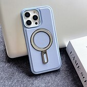 お買い得  iPhone用ケース-電話 ケース 用途 iPhone 16 15 14 Pro Max Plus 16e 13 Pro Max バックカバー 磁石バックル キックスタンド 耐衝撃 レトロ風 TPU PUレザー