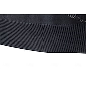 billige Herre Elite Genser og Cardigans-Herre Pullover genser Strikke Vanlige topper Jacquard Knapper Helfarge Polokrage Elegant Årgang Skole Hjem Klær Vår Høst Mørk Marineblå Kakifarget S M L