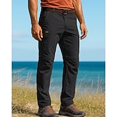 preiswerte Unterteile-Herren Abzippbare Hosen Wanderhosen Softshellhosen Frühling Herbst Außen Normale Passform Wasserdicht Winddicht Unterteile Tasche Schwarz Armeegrün Camping / Wandern Laufen S M L XL XXL