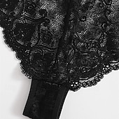 halpa Yöpuvut-Naisten PItsialusvaatteet Seksikkäät alusasut Satiini Silky Pyjama Pyjama PitsiNightwearPolyesteri Deitti Viikonloppu Yhtenäinen Muoti Seksikäs Musta Punastuvan vaaleanpunainen Viini Rubiini Purppura