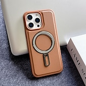 お買い得  iPhone用ケース-電話 ケース 用途 iPhone 16 15 14 Pro Max Plus 16e 13 Pro Max バックカバー 磁石バックル キックスタンド 耐衝撃 レトロ風 TPU PUレザー