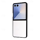 economico Cover Samsung-telefono Custodia Per Samsung Galaxy Z Flip 7 Z Flip 7 FE Z Flip 6 Z Flip 5 Copertura Posteriore Resistente agli urti Retrò TPU Pelle PU