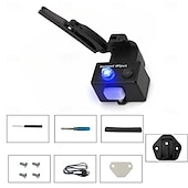 cheap Household Appliances-Helmet Automatic Wiper Motorcycle Electric Vehicle Cycling Helmet Accessories Wiper Portable USB Charging 5V Rain Protection