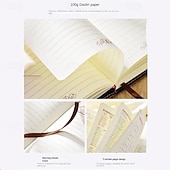Χαμηλού Κόστους Notebooks &amp; Planners-a5 200 σελίδες ρετρό βιβλίο κωδικών πρόσβασης με κλειδαριά ημερολόγιο παχύρρευστο δημιουργικό χειρόγραφο βιβλίο σημειωματάριο φοιτητή χαρτικά ντοσιέ σημειωματάριου