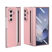 お買い得  サムスン用ケース-電話 ケース 用途 サムスンのギャラクシー Zフォールド7 Zフォールド6 Z Fold 5 Z Fold 4 バックカバー とスクリーンプロテクター 耐衝撃 レトロ風