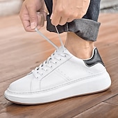 billiga Herrsneakers-Vita herrsneakers - stilren och mångsidig, för aktiva herrar inom sport och vardagsbruk